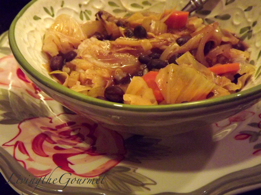 Cabbage and Black Bean Soup!!! Living The Gourmet