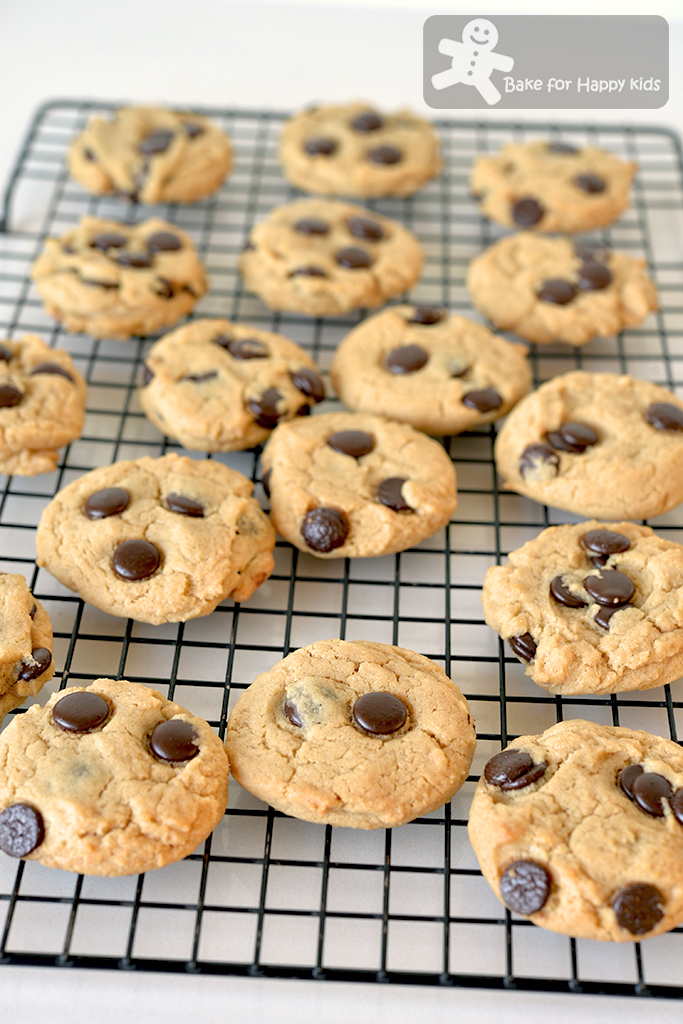 Bake for Happy Kids Soft Chewy Vegan Chocolate Chip Cookies made