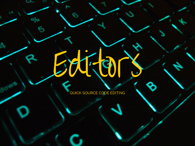 List of Top 10 Simple Source Code Editors for quickly editing programs and scripts