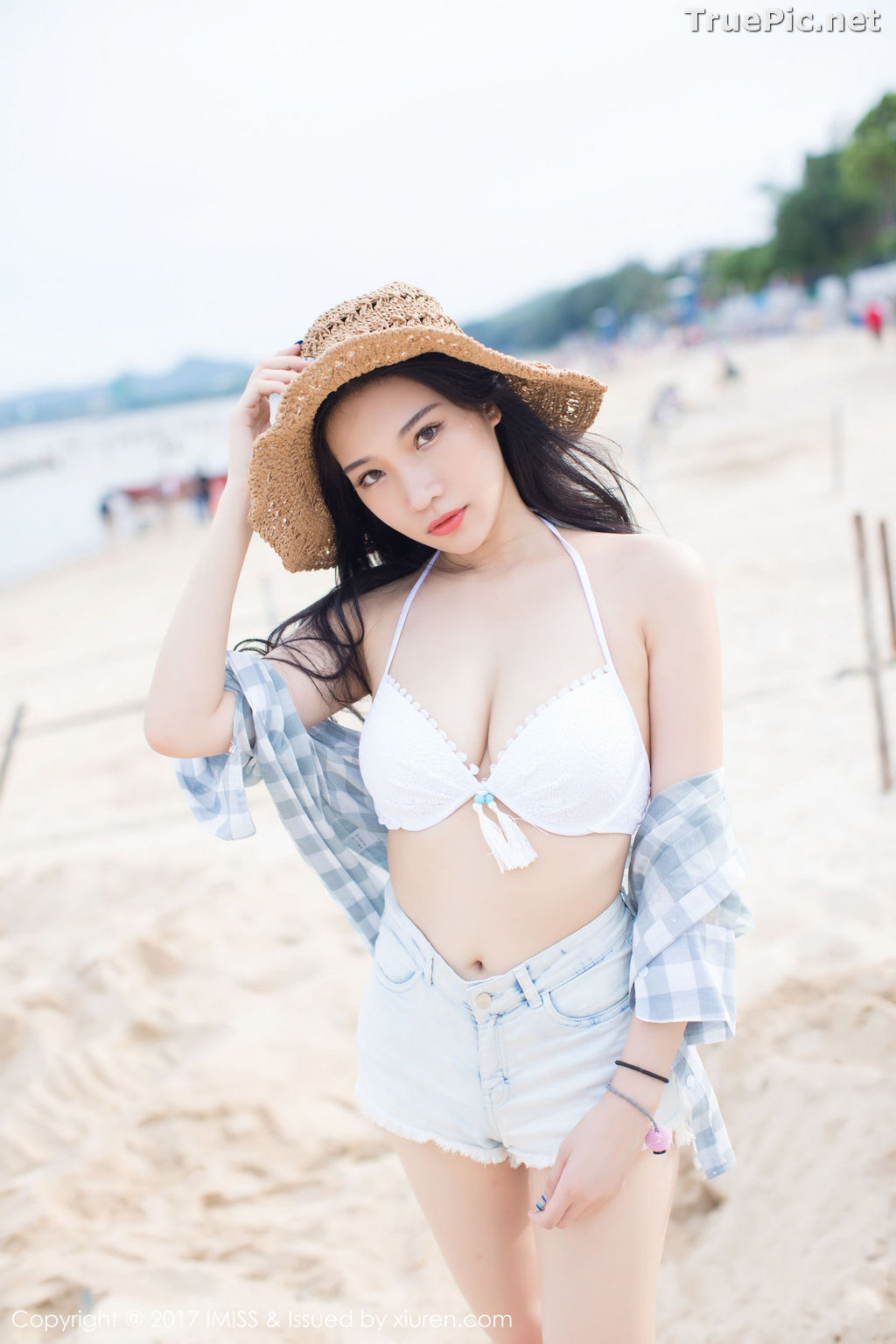 Image IMISS Vol.182 – Chinese Model Xiao Hu Li (小狐狸Sica) – Beachwear Fashion - TruePic.net - Picture-29