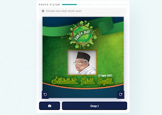 cara menggunakan twibbon hari bumi 3 - kanalmu