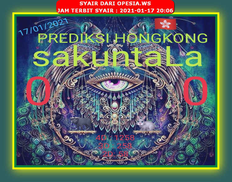 1 New Message Kode Syair Hongkong 17 Januari 2021 Forum Syair Togel Hongkong Singapura Sydney