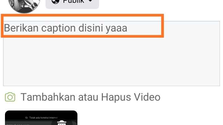 Aplikasi upload video ke Facebook Android