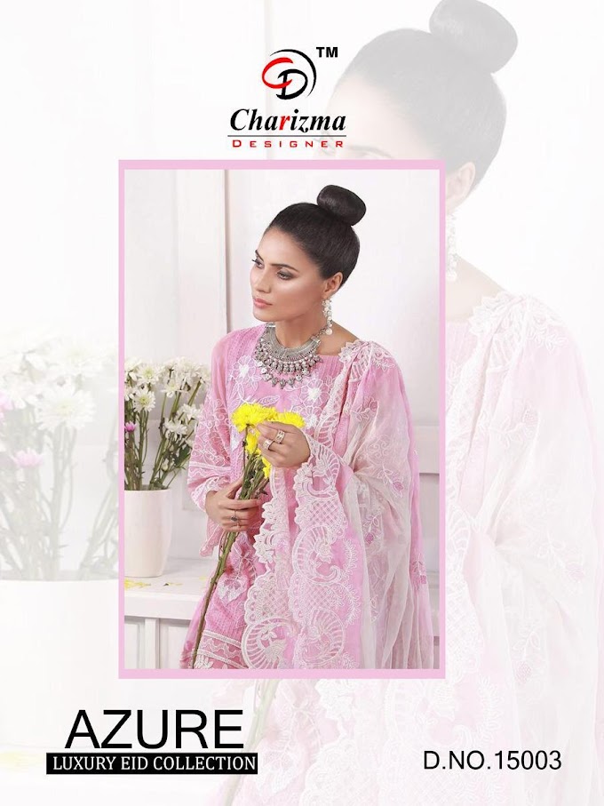 Charizma Azure Eid collection pakistani suits