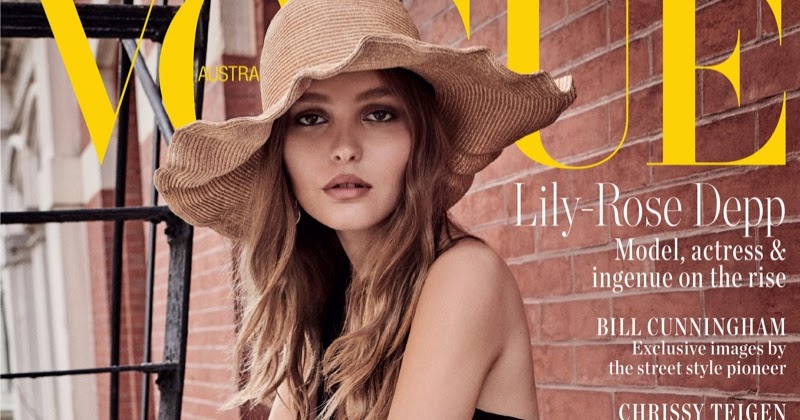 Lily-Rose Depp goes chic for Vogue Australia February 2019