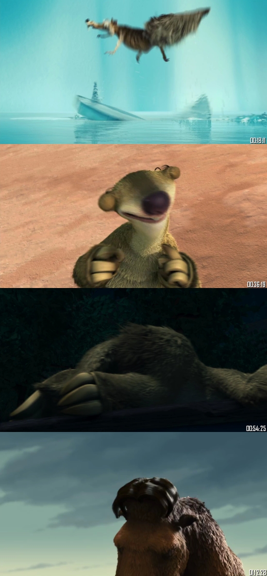 Ice Age - The Meltdown 2006 BRRip 720p 480p Dual Audio Hindi English Full Movie Download