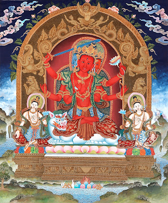 Buy Indian Painting - The Tender-Faced Bodhisattva Manjushri