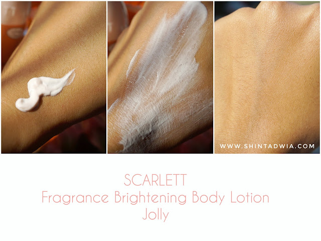 Review Scarlett Fragrance Brightening Body Lotion Jolly
