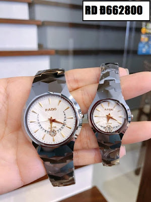 Đồng hồ cặp Rado mặt tròn RD Đ662800