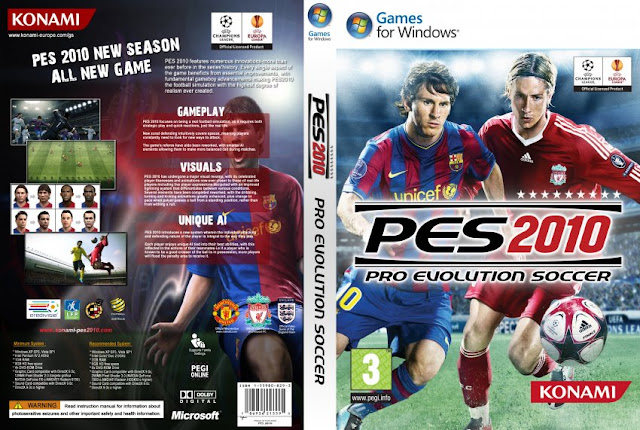 Download pes 2010 full crack cho pc