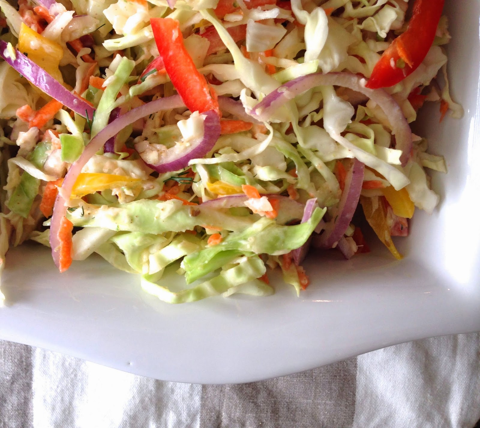 Coleslaw with Creamy Cumin Vinaigrette