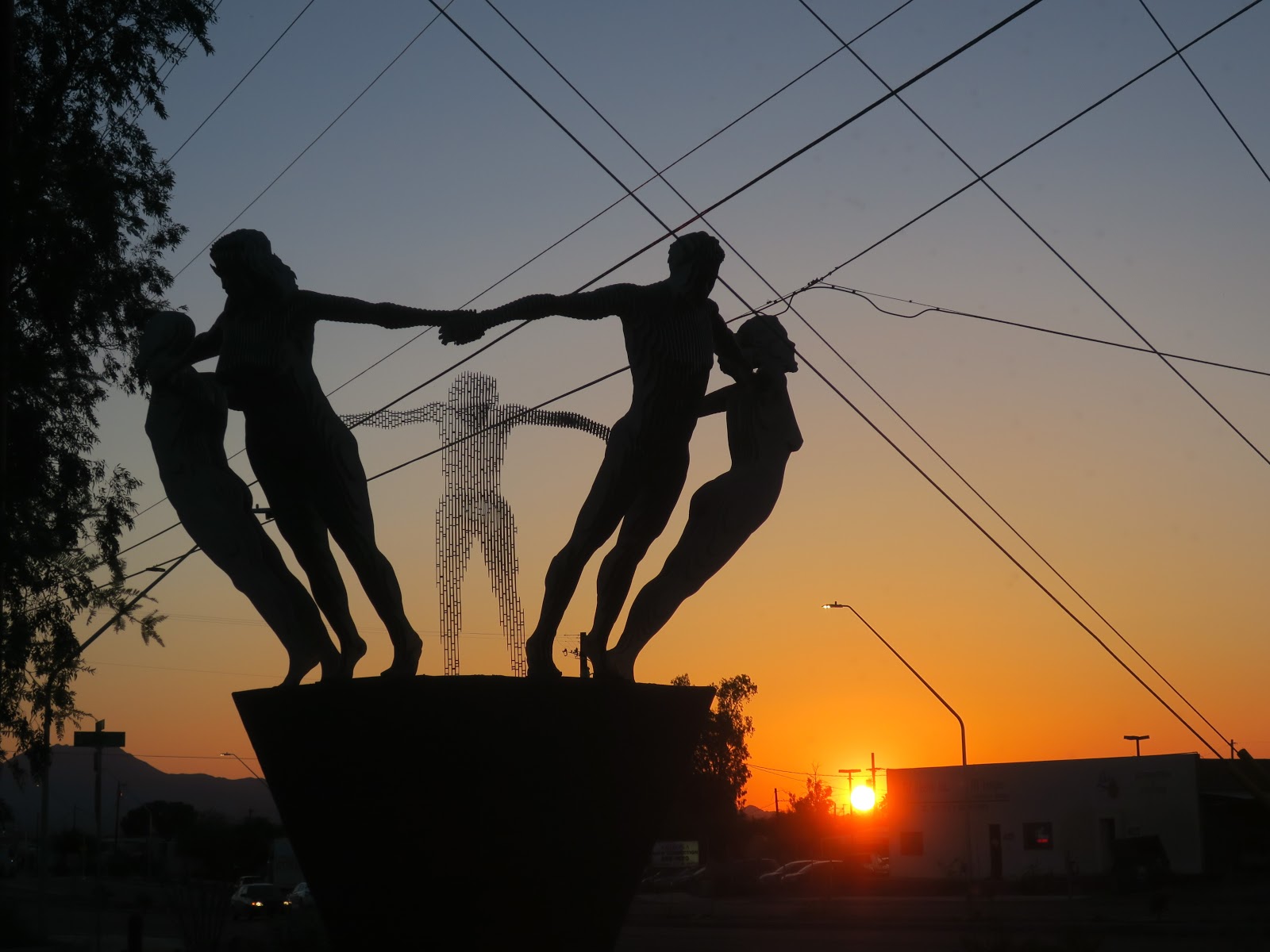 Living Rootless: Tucson, AZ: Sunset at Unity