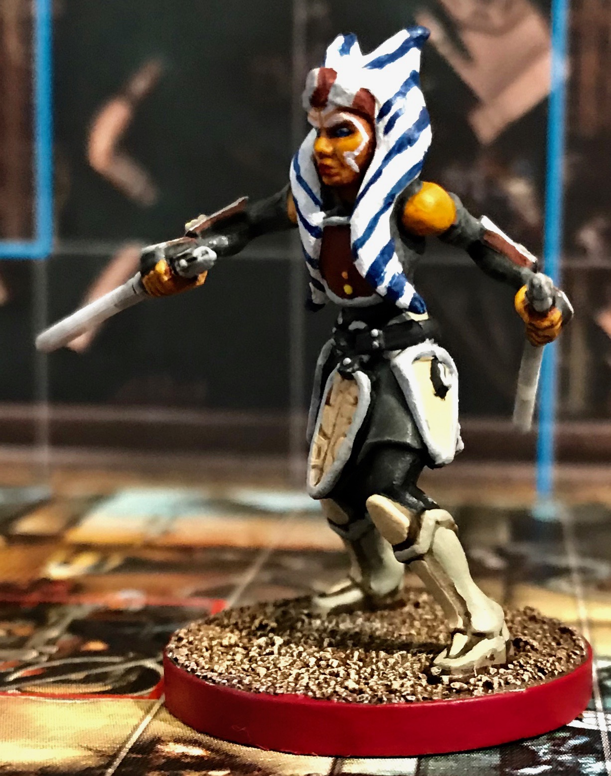 Wargaming with Barks Imperial Assault Ahsoka Tano and friends