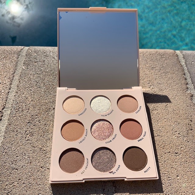 Colourpop Going Coconuts Palette Swatches, Review - The Shades Of U