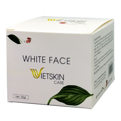 White Face Vietskin Care, mặt nạ chăm sóc da, giúp làm sạch và dưỡng da