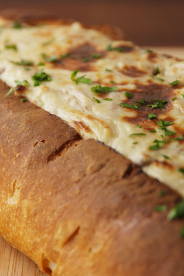 Chicken Alfredo Bread Boat Recipes 910