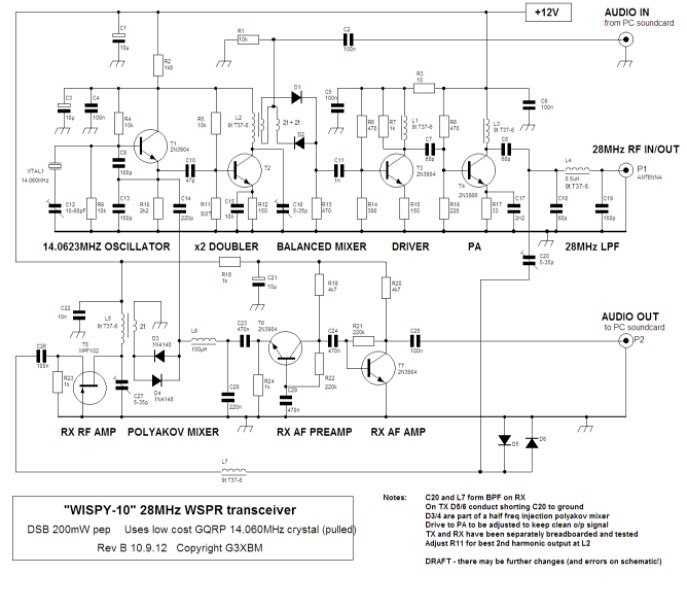 Roger G3XBM's (Mainly) Amateur Radio Blog Ultra simple transceiver for