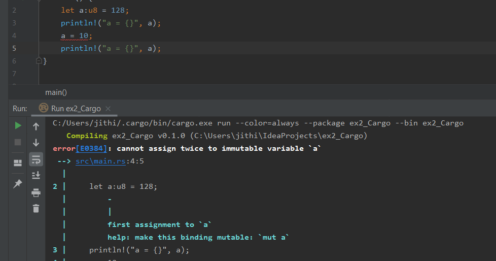 Data Representation in Rust.