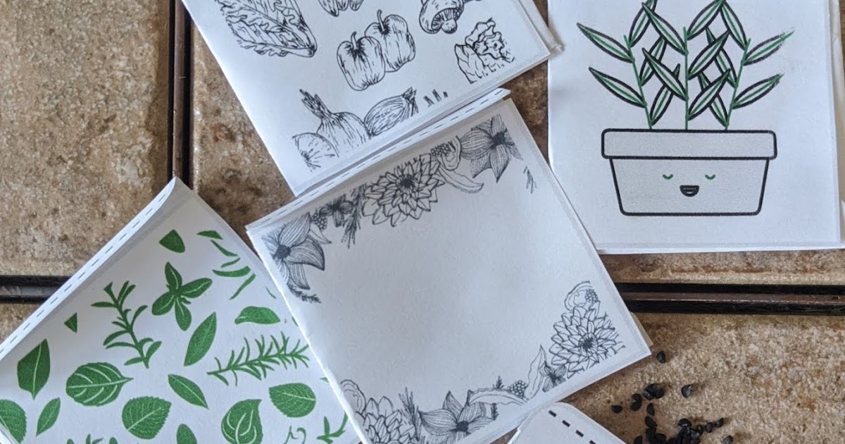 DIY Recycled Paper Seed Envelopes - Woodlark Blog