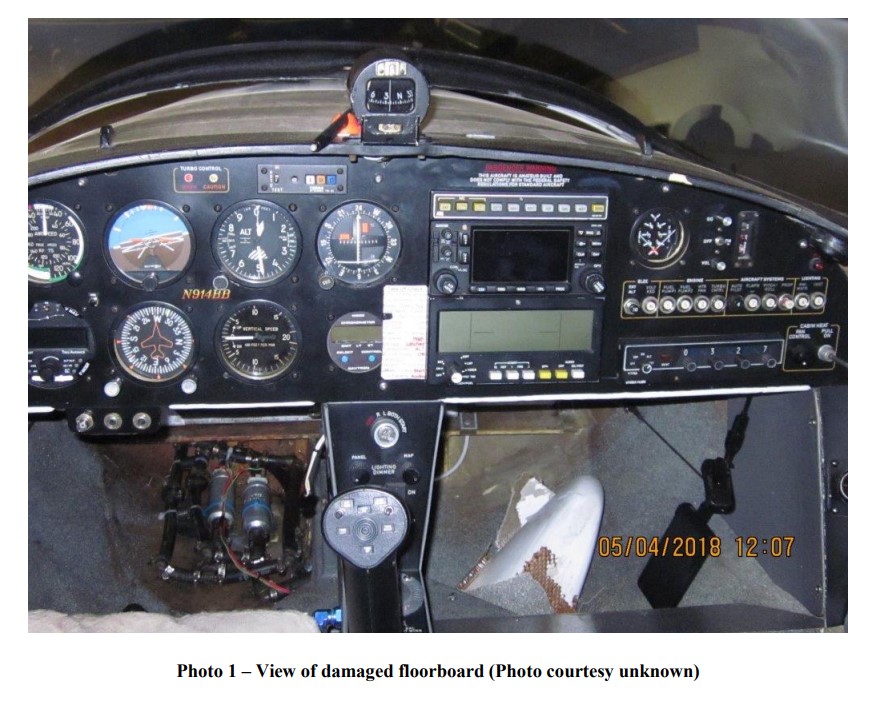 Kathryn's Report Abnormal Runway Contact Pulsar Series III, N914BB