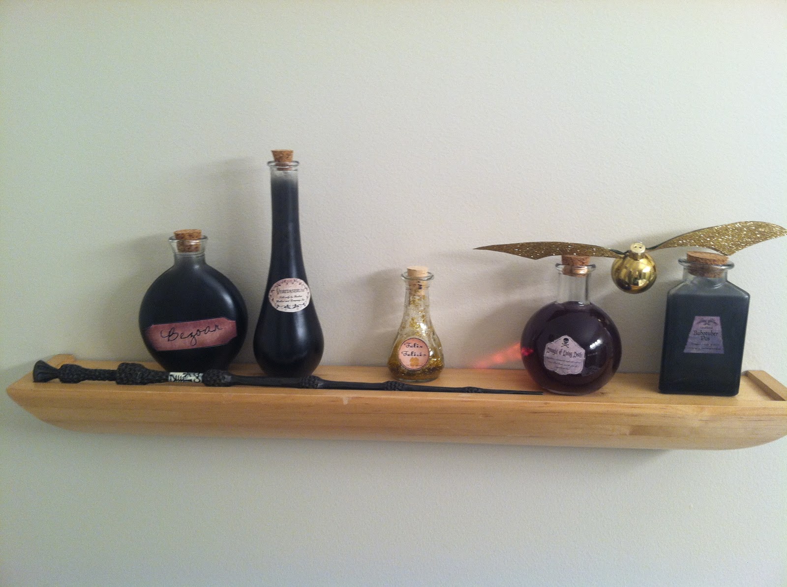 Everything's Copacetic: Harry Potter themed bathroom ~ Near Completion