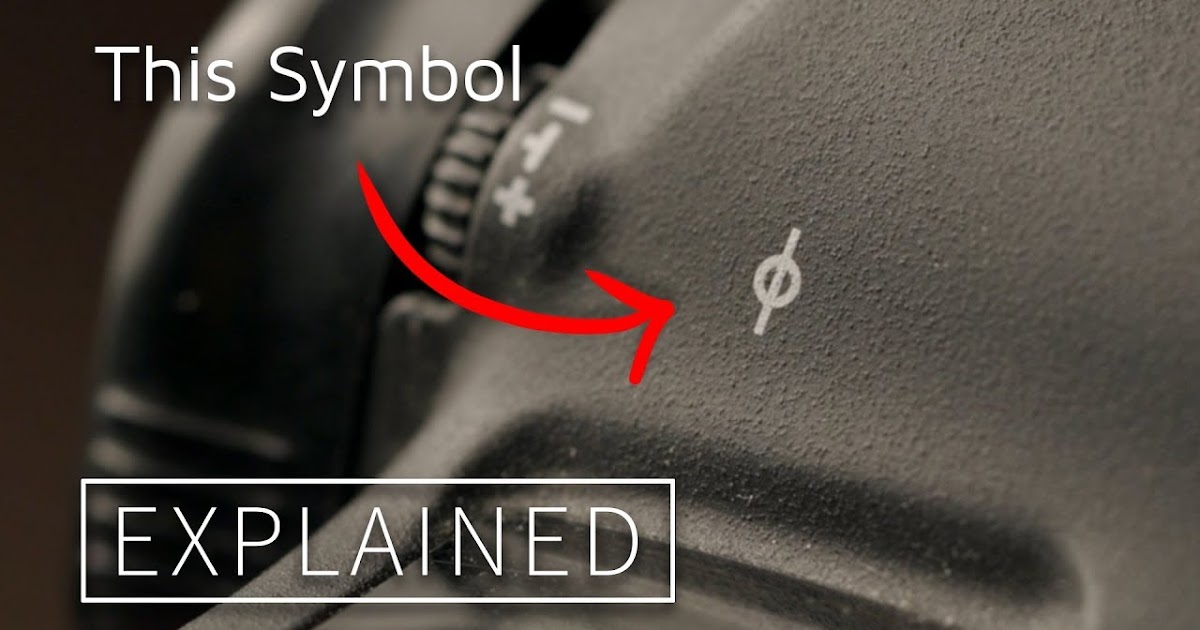 This Symbol On Your Camera Explained! What Are Film Plane Indicators Photography Blog Tips