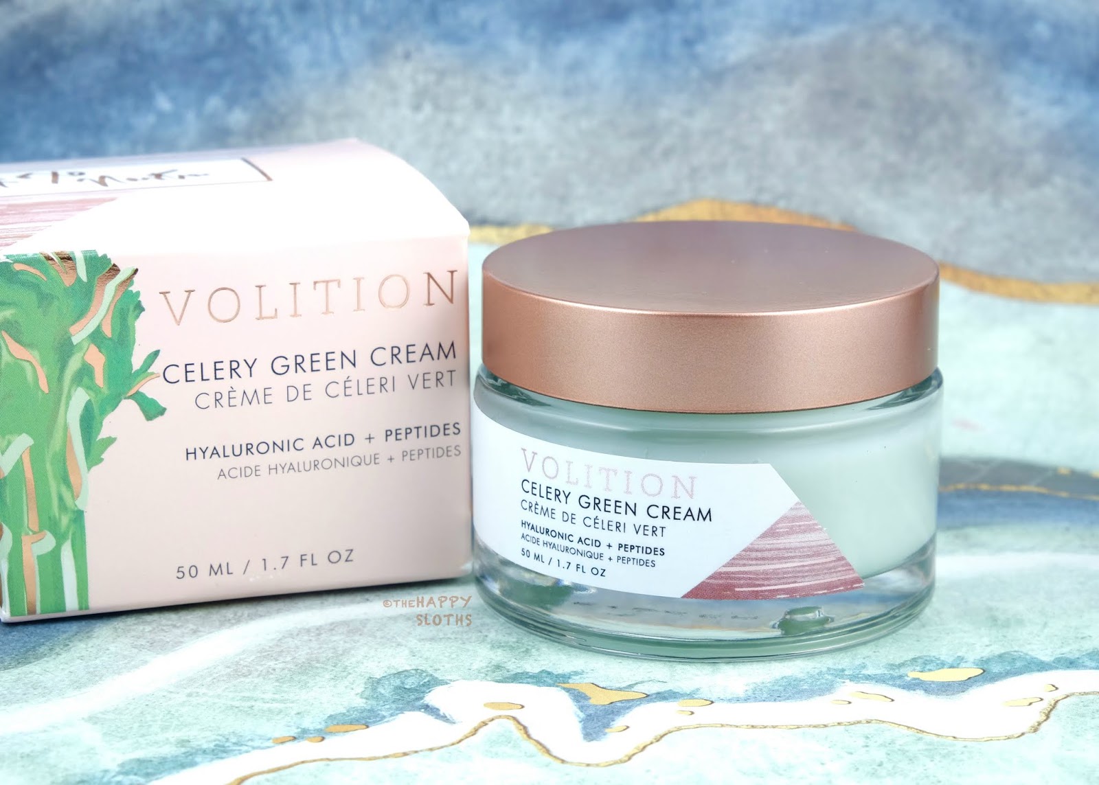 Volition Beauty Celery Green Cream with Hyaluronic Acid + Peptides Review and Swatches The