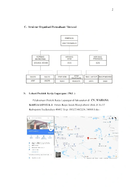 Free Laporan Doc Contoh Laporan Prakerin Multimedia Di Studio Foto Templatekita Com