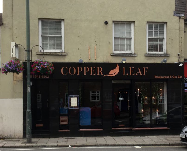 Dining experience at Copper Leaf, Hampton Wick simply.food