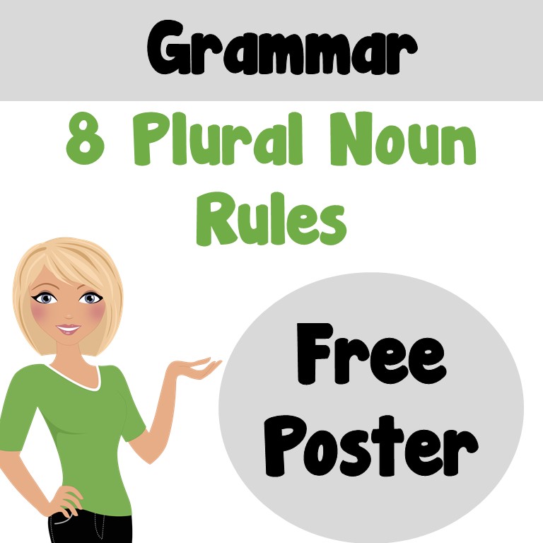 8 Plural Noun Rules | Teacher's Take-Out