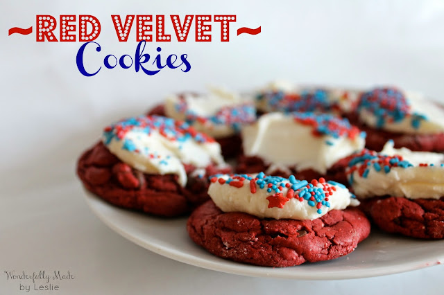 http://www.wonderfullymadebyleslie.com/2014/06/red-velvet-cookies.html