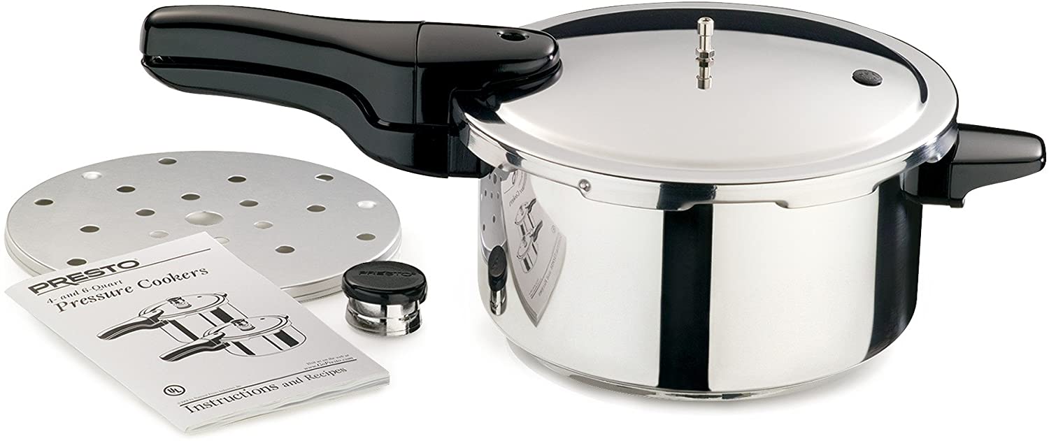 4Quart Stainless Steel Pressure Cooker