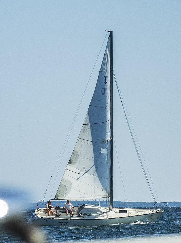Merikay's Dream Sailing in Thunder Bay on Lake Superior