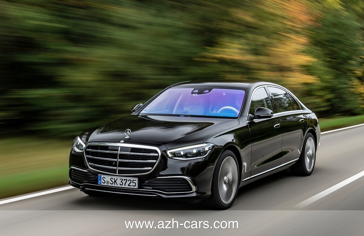 Mercedes s class w223 салон