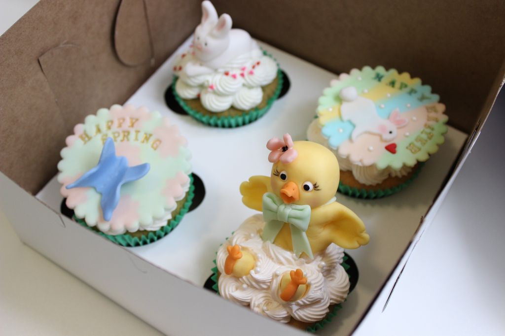 New York City Sugar Art and Cake Decorating Edible Easter Cupcake