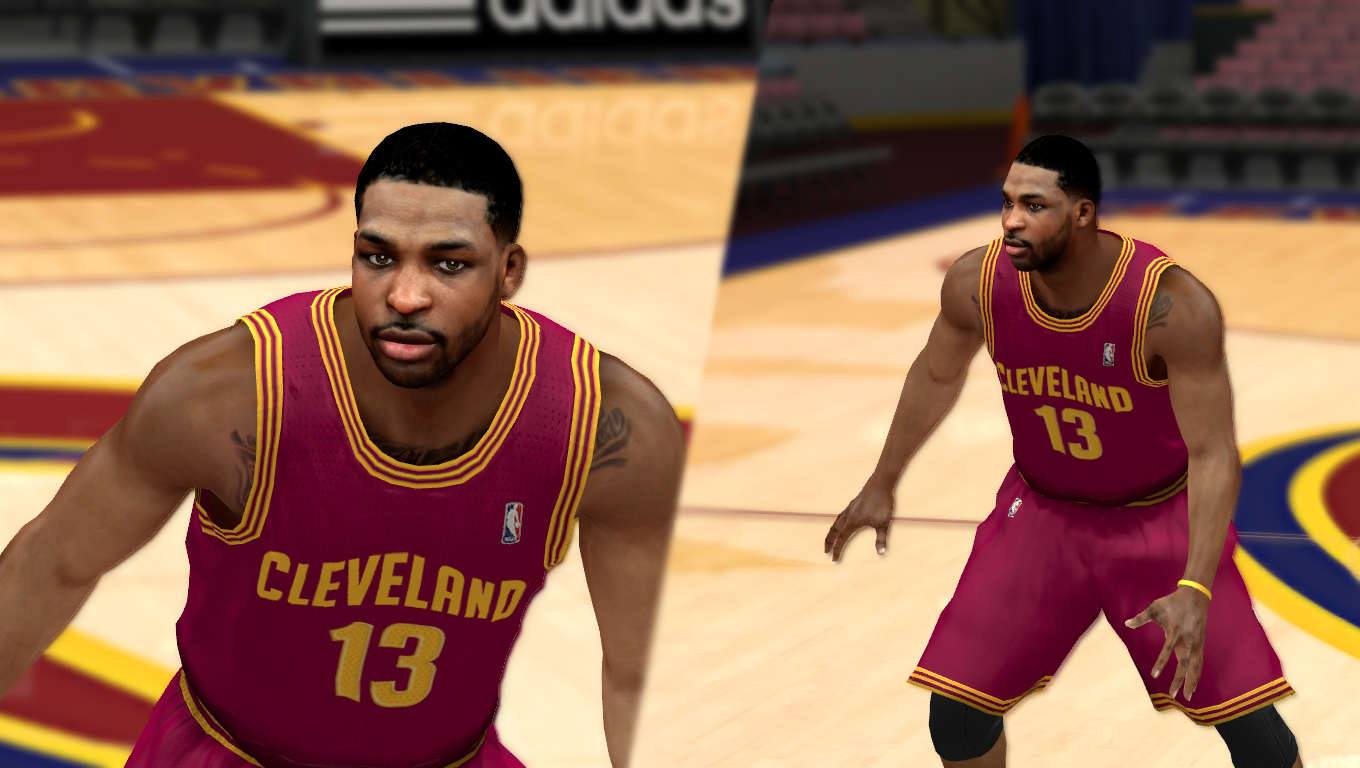 Tristan Thompson Cyberface 2K17 Version [FOR 2K14] NBA