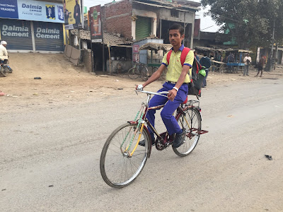 वजीरगंज में साईकिल रेस की तैयारी, AnjNewsMedia