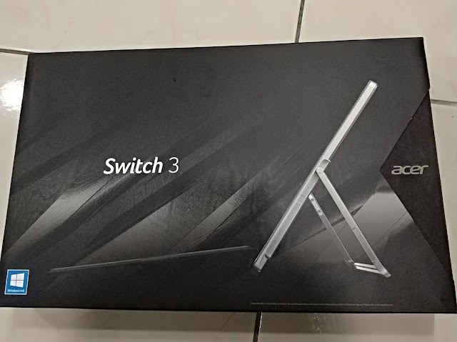 【平板開箱】Acer Switch 3 2017 (SW312) 二合一平板電腦 隨時書畫你的想像！
