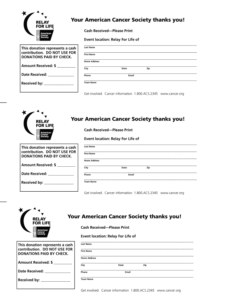 Relay For Life Donation Letter Template Resume Letter