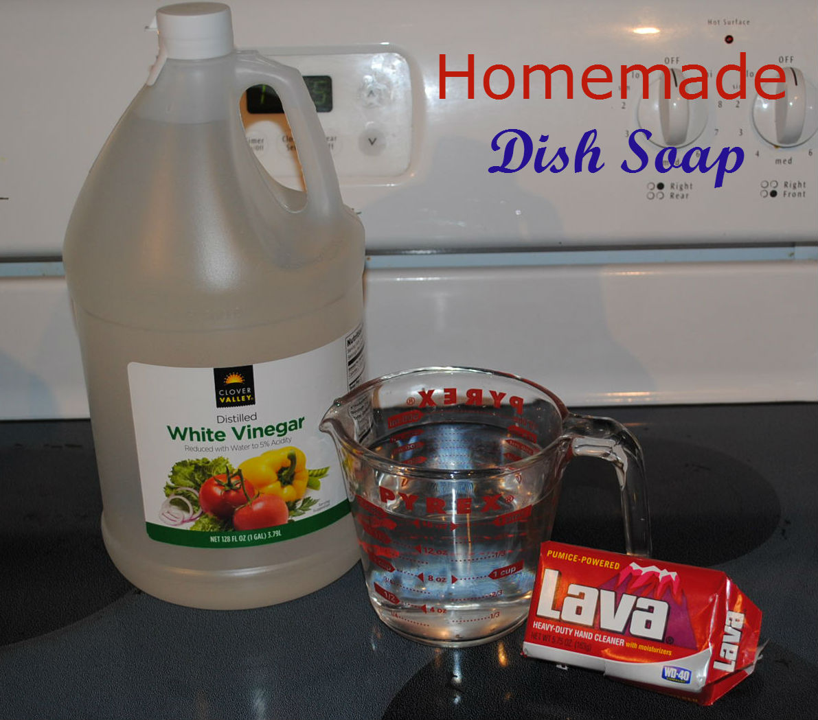 The Crafty Connoisseur Homemade Liquid Dish Soap