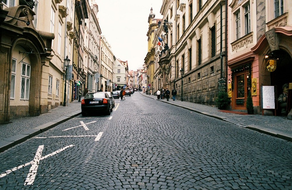 cobbled streets of Prague