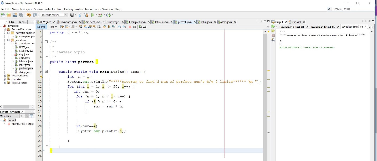 java-java-program-to-print-perfect-numbers-between-two-limits-the-min
