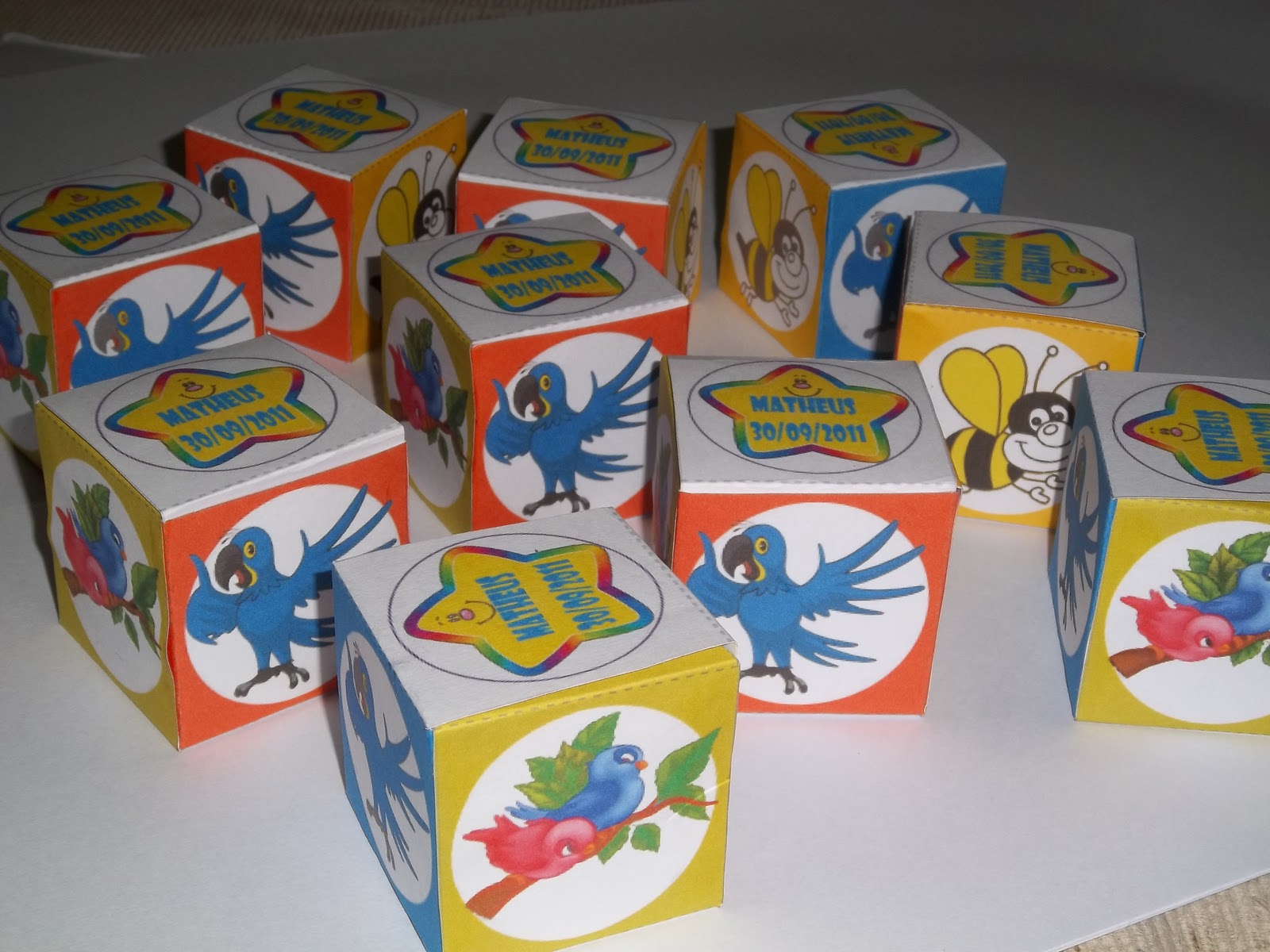 criscriandoefazendoarte: Lembrancinhas de Matheus para a Feira de ...