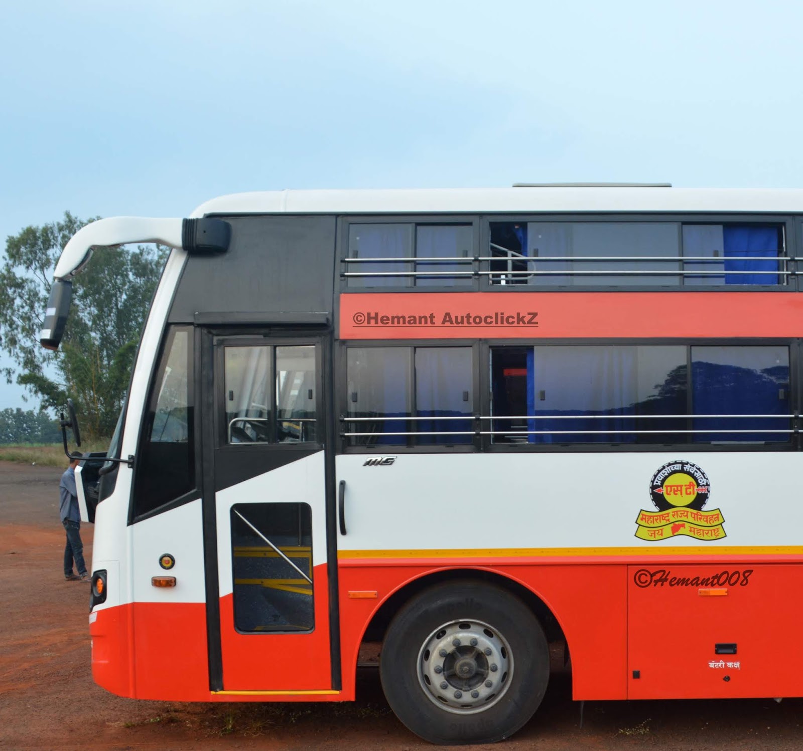 msrtc sleeper seater bus