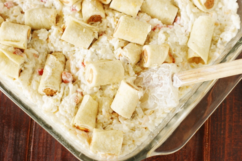 Cheesy Taquito Rice Bake The Kitchen is My Playground