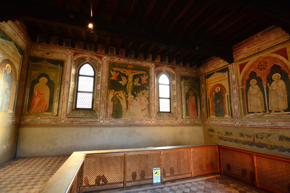 salle capitulaire abbaye de Pomposa