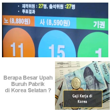 Berapa Besar Gaji Atau Upah Buruh Pabrik Di Korea Selatan Kehidupan Di Korea Selatan