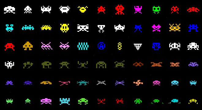 Space Invaders! (Taito) Disscussion Aliens