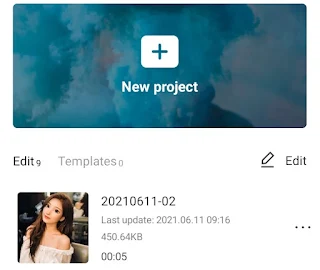 create a new project