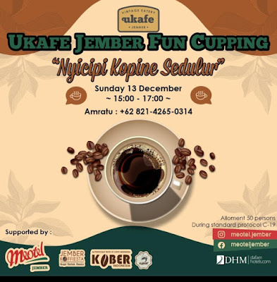 Ukafe Jember Fun Coffee Cupping Powered by Jember Koffiesta